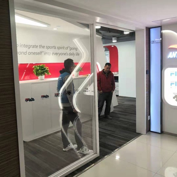 成都銀石廣場多瑪自動門安裝圖