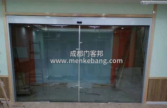 成都電控門,成都型材自動門案例